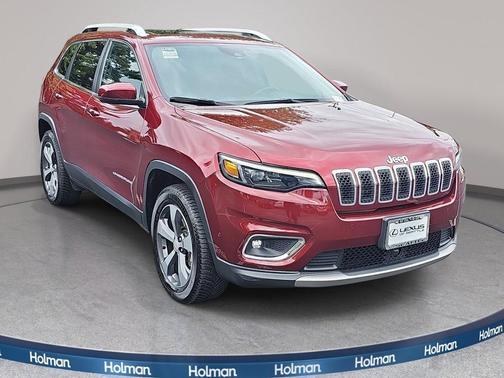 Velvet Red Pearlcoat 2019 Jeep Cherokee Limited