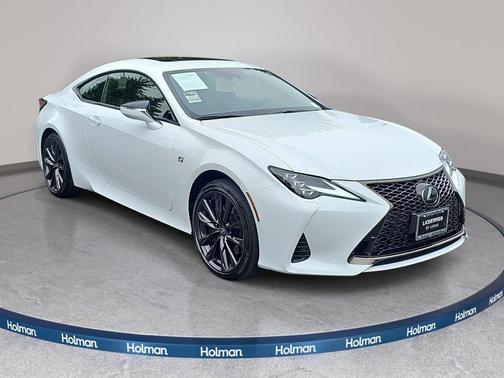 Ultra White 2023 Lexus RC 350 F Sport