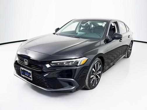 Crystal Black Pearl 2019 Honda Civic EX
