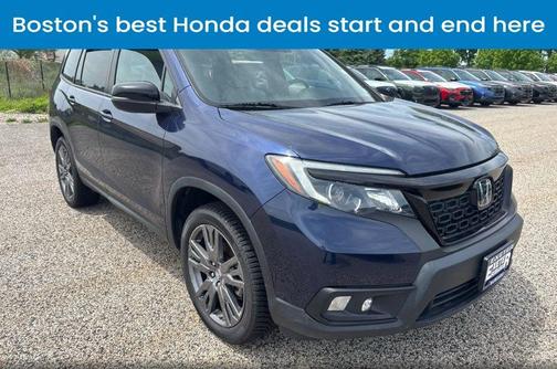 Obsidian Blue Pearl 2021 Honda Passport EX-L