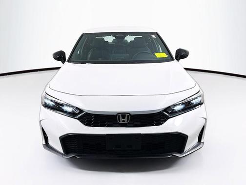 Platinum White Pearl 2024 Honda Civic Sport