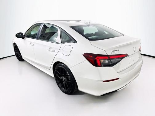 Platinum White Pearl 2024 Honda Civic Sport