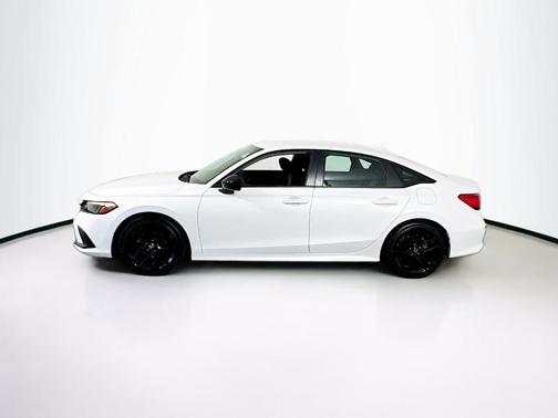 Platinum White Pearl 2024 Honda Civic Sport