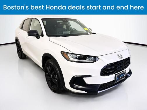 Platinum White Pearl 2024 Honda HR-V Sport