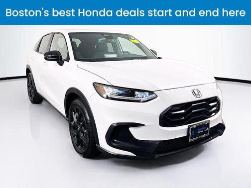 Platinum White Pearl 2024 Honda HR-V Sport