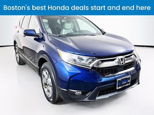 Obsidian Blue Pearl 2017 Honda CR-V EX-L