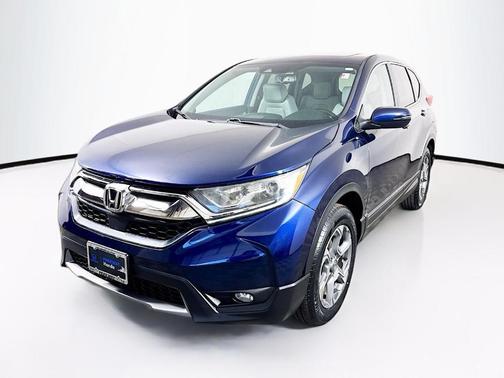 Obsidian Blue Pearl 2017 Honda CR-V EX-L