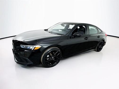 Crystal Black Pearl 2025 Honda Civic Sport