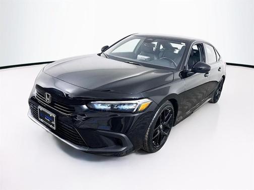 Crystal Black Pearl 2025 Honda Civic Sport