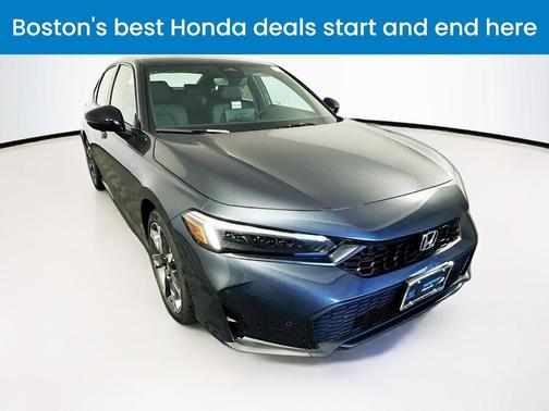 Meteorite Gray Metallic 2025 Honda Civic Hybrid