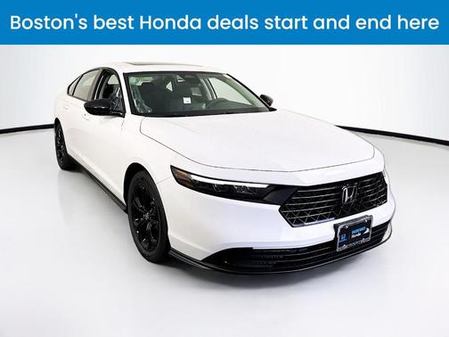 White 2025 Honda Accord LX