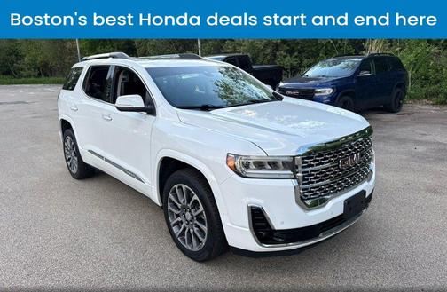 Summit White 2022 GMC Acadia Denali