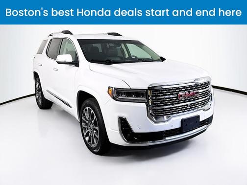 Summit White 2022 GMC Acadia Denali