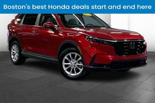 Radiant Red Metallic 2025 Honda CR-V EX-L