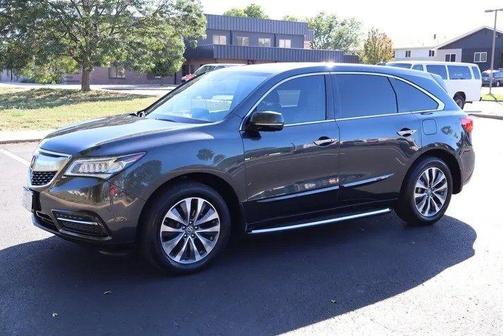 Graphite Luster Metallic 2014 Acura MDX 3.5L Technology Package