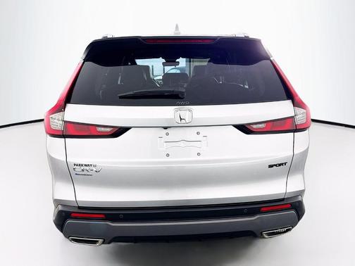 Solar Silver Metallic 2025 Honda CR-V Hybrid Sport-L