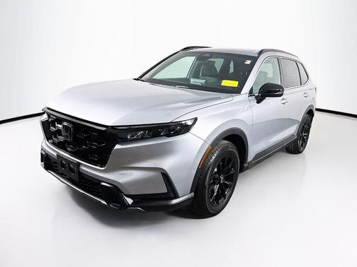 Solar Silver Metallic 2025 Honda CR-V Hybrid Sport-L