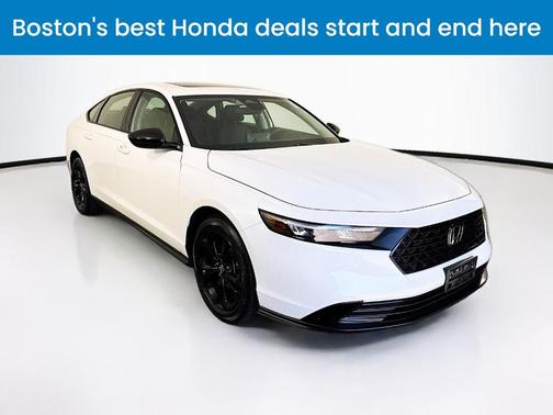 Platinum White Pearl 2025 Honda Accord SE