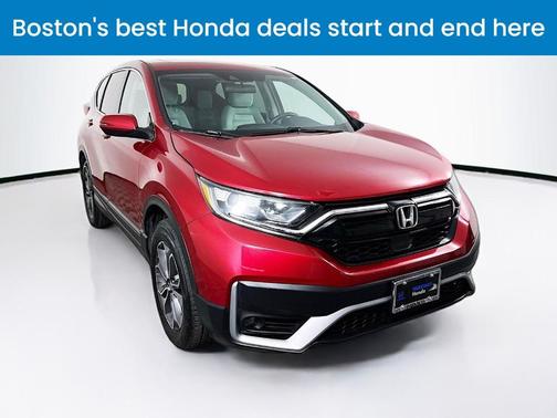 Radiant Red Metallic 2021 Honda CR-V EX
