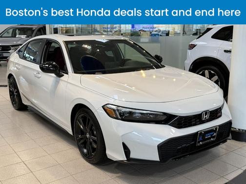 Platinum White Pearl 2026 Honda Civic Si Base
