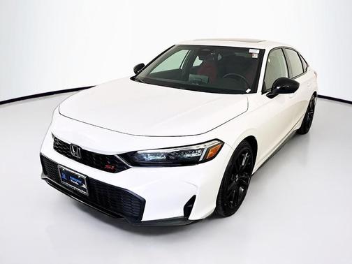 Platinum White Pearl 2026 Honda Civic Si Base