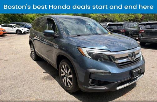 Obsidian Blue Pearl 2021 Honda Pilot EX-L