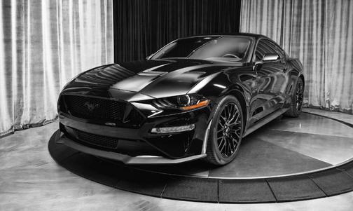 Shadow Black 2021 Ford Mustang GT Premium