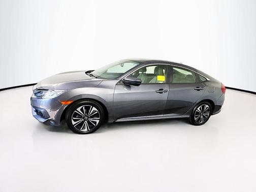 Polished Metal Metallic 2018 Honda Civic EX-L