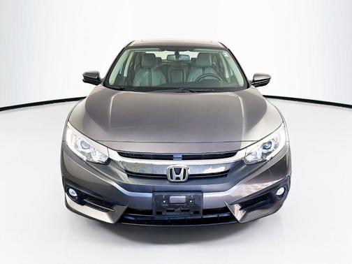 Polished Metal Metallic 2018 Honda Civic EX-L