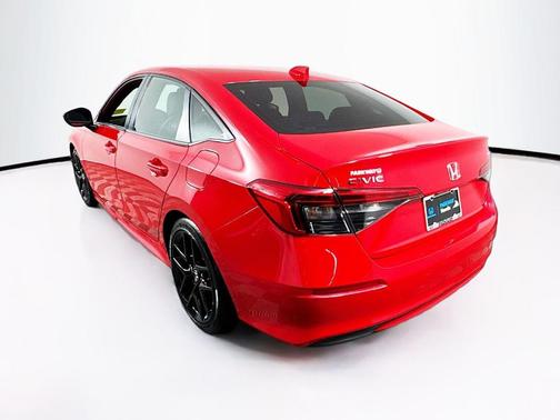 Rallye Red 2025 Honda Civic Sport