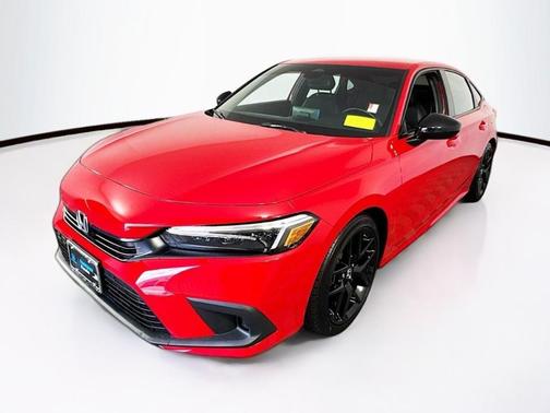 Rallye Red 2025 Honda Civic Sport