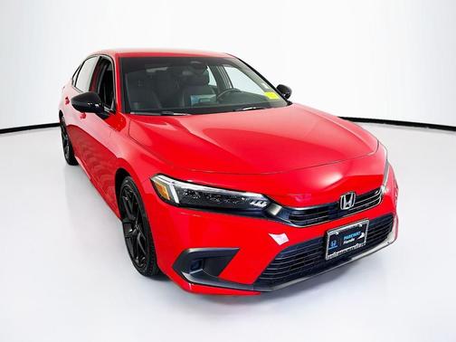 Rallye Red 2025 Honda Civic Sport