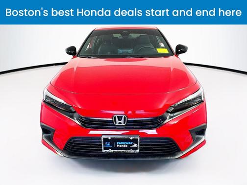Rallye Red 2025 Honda Civic Sport