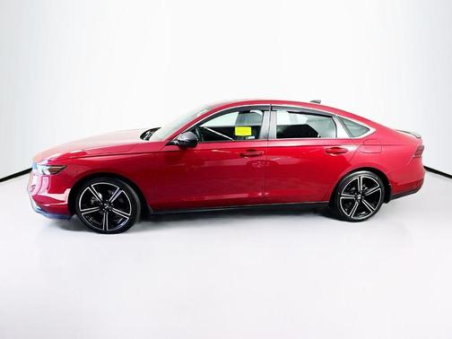 Radiant Red Metallic 2024 Honda Accord Hybrid Sport