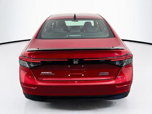 Radiant Red Metallic 2024 Honda Accord Hybrid Sport