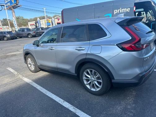 Solar Silver Metallic 2025 Honda CR-V EX-L