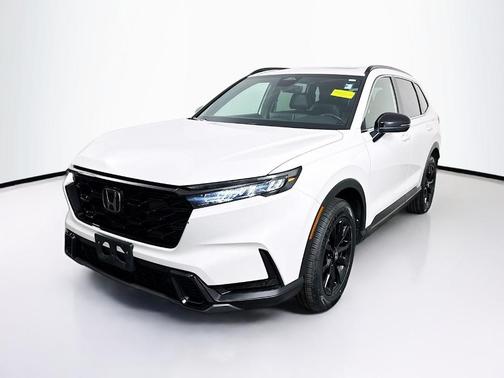 Platinum White Pearl 2024 Honda CR-V Hybrid Sport-L