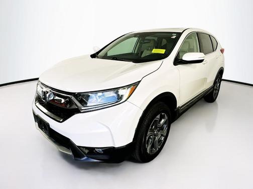 White Diamond Pearl 2018 Honda CR-V EX-L