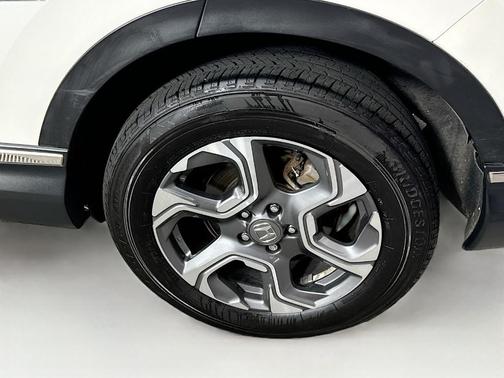 White Diamond Pearl 2018 Honda CR-V EX-L