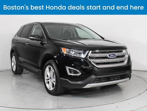 Shadow Black 2018 Ford Edge Titanium
