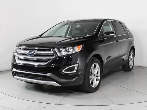Shadow Black 2018 Ford Edge Titanium
