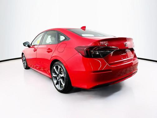 Rallye Red 2025 Honda Civic Hybrid