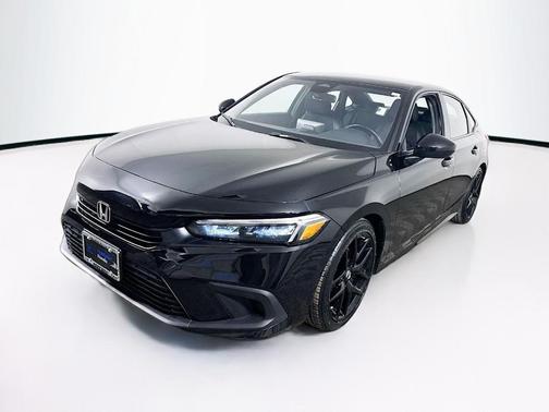 Crystal Black Pearl 2023 Honda Civic Sport