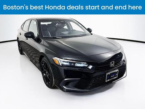 Crystal Black Pearl 2023 Honda Civic Sport