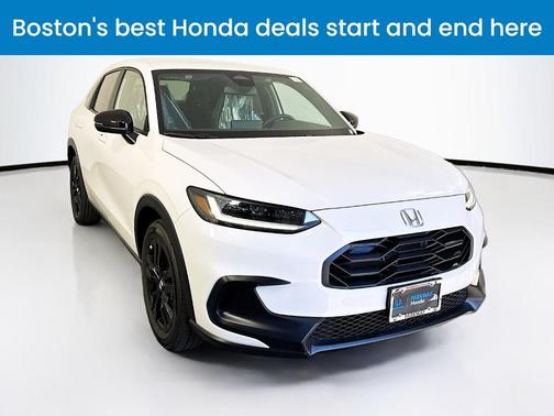 Platinum White Pearl 2026 Honda HR-V Sport
