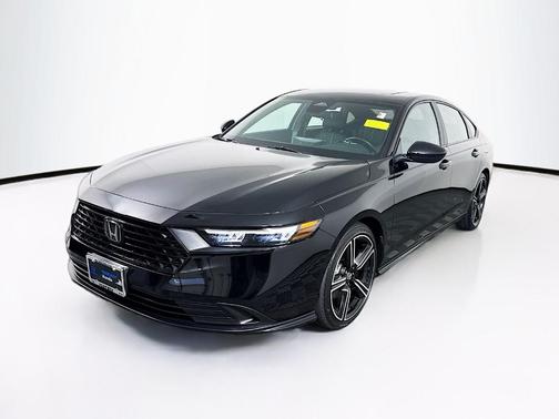Crystal Black Pearl 2024 Honda Accord Hybrid Sport