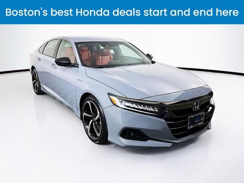 Sonic Gray Pearl 2022 Honda Accord Hybrid Sport