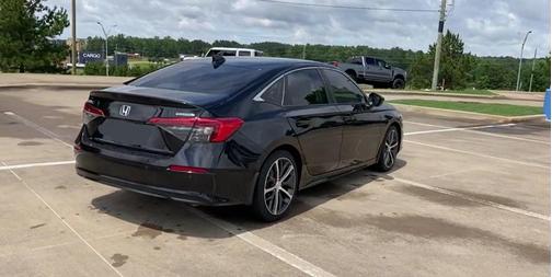 Crystal Black Pearl 2024 Honda Civic Touring