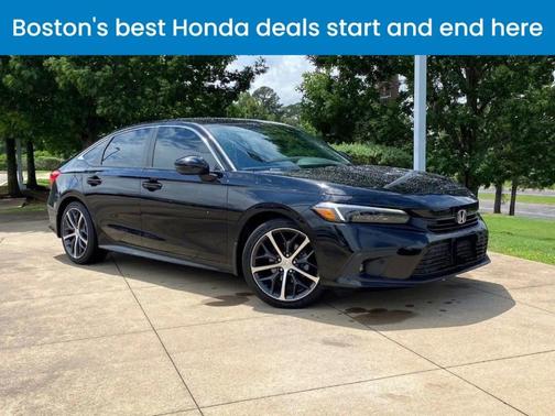 Crystal Black Pearl 2024 Honda Civic Touring
