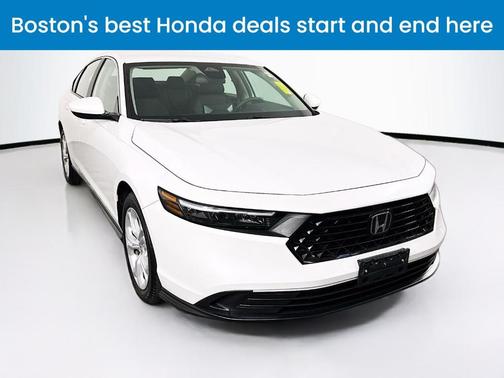 Platinum White Pearl 2023 Honda Accord LX
